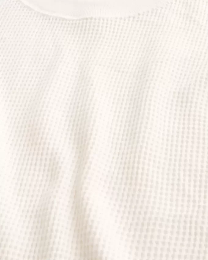 Entspanntes Thermo-Langarmshirt mit Rundhalsausschnitt Entspanntes Thermo-Langarmshirt mit Rundhalsausschnitt