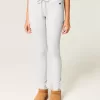 Fleece-Leggings mit Herz-Grafik