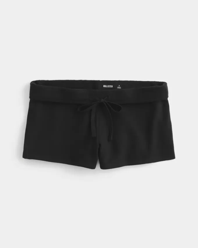 Fleece-Mini-Shorts