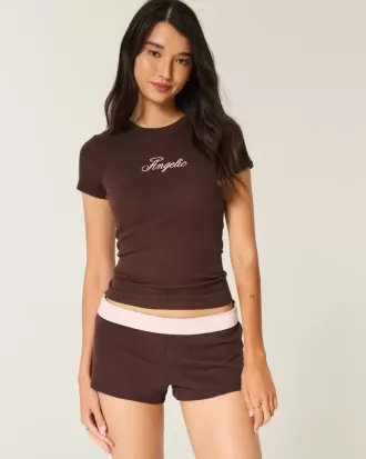 Fleece-Minishorts