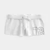 Fleece-Shorts mit Mini-Zahlengrafik Fleece-Shorts mit Mini-Zahlengrafik