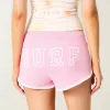 Fleece-Shorts mit Surf-Grafik Fleece-Shorts mit Surf-Grafik