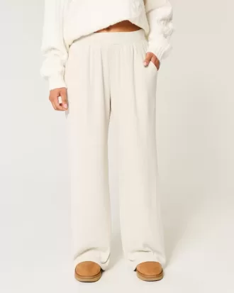 Gemütliche gerippte Baggy-Hose