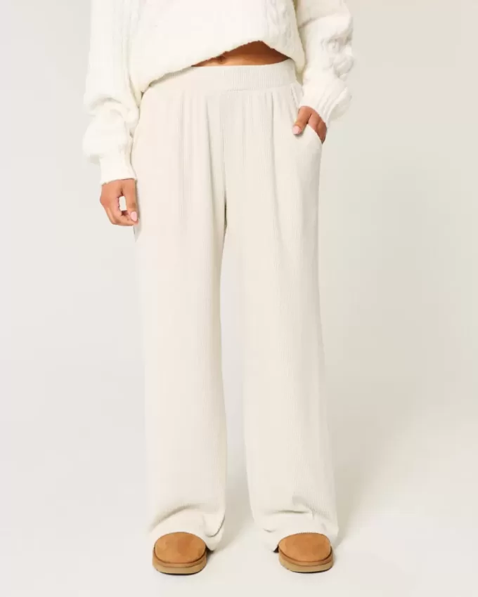 Gemütliche gerippte Baggy-Hose Gemütliche gerippte Baggy-Hose