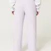 Gemütliche gerippte Baggy-Hose mit Kordelzug Gemütliche gerippte Baggy-Hose mit Kordelzug