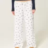 Gemütliche gerippte Hose mit weitem Bein Gemütliche gerippte Hose mit weitem Bein