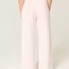 Gemütliche gerippte Hose mit weitem Bein Gemütliche gerippte Hose mit weitem Bein