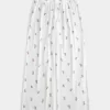 Gemütliche Pyjamahose mit weitem Bein
