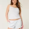 Gemütlicher Pointelle-Shorty mit Schleife Gemütlicher Pointelle-Shorty mit Schleife