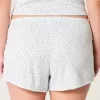 Gemütlicher Pointelle-Shorty mit Schleife Gemütlicher Pointelle-Shorty mit Schleife
