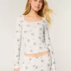 Gemütliches Pyjama-Oberteil mit Bärenmuster Gemütliches Pyjama-Oberteil mit Bärenmuster