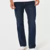 Gerade Jeans in dunkler Waschung