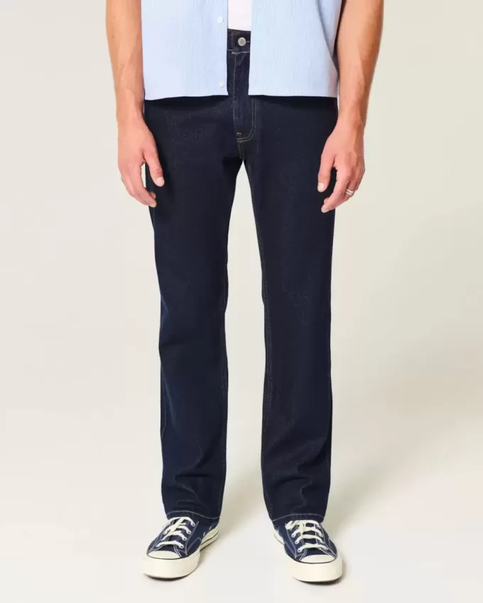 Gerade Jeans in dunkler Waschung Gerade Jeans in dunkler Waschung