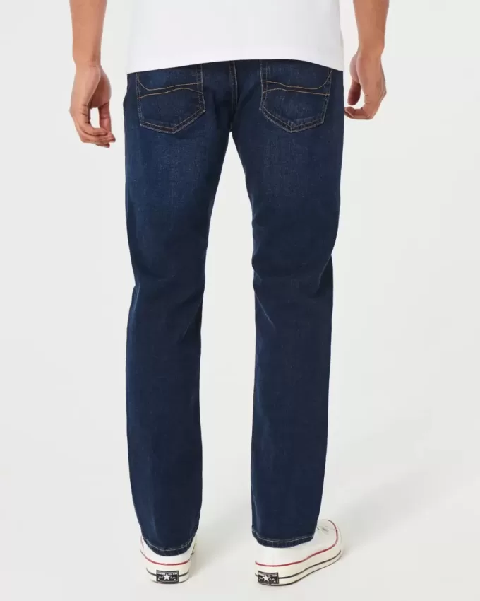 Gerade Jeans in dunkler Waschung
