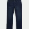 Gerade Jeans in dunkler Waschung