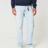 Gerade Jeans in heller Waschung Gerade Jeans in heller Waschung