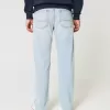 Gerade Jeans in heller Waschung Gerade Jeans in heller Waschung