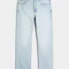 Gerade Jeans in heller Waschung Gerade Jeans in heller Waschung