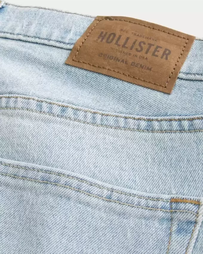 Gerade Jeans in heller Waschung Gerade Jeans in heller Waschung