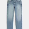 Gerade Jeans in mittlerer Waschung Gerade Jeans in mittlerer Waschung
