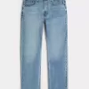 Gerade Jeans in mittlerer Waschung Gerade Jeans in mittlerer Waschung