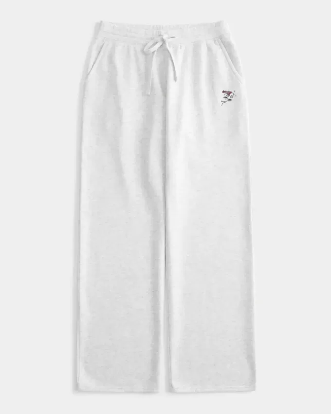 Gerade Jogginghose mit Snoopy-Grafik Gerade Jogginghose mit Snoopy-Grafik