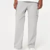 Gerade Zip-Off-Cargohose