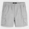 Gerade Zip-Off-Cargohose