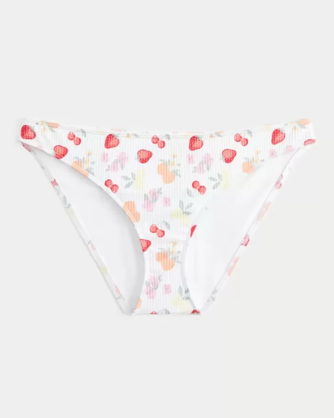 Geripptes Bikinihöschen Geripptes Bikinihöschen