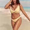Geripptes Bikinihöschen Geripptes Bikinihöschen