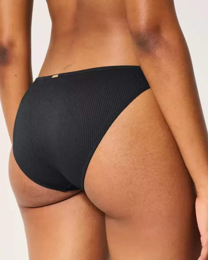 Geripptes Bikinihöschen Geripptes Bikinihöschen