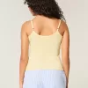 Geripptes Camisole mit Fisch-Grafik Geripptes Camisole mit Fisch-Grafik
