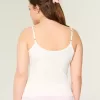 Geripptes Camisole mit Seepferdchen-Grafik Geripptes Camisole mit Seepferdchen-Grafik