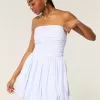 Gerüschtes Bubble-Skort-Kleid Gerüschtes Bubble-Skort-Kleid
