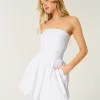 Gerüschtes Bubble-Skort-Kleid Gerüschtes Bubble-Skort-Kleid