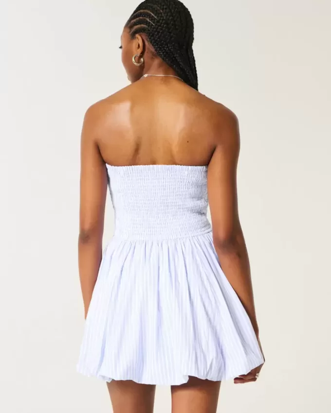 Gerüschtes Bubble-Skort-Kleid Gerüschtes Bubble-Skort-Kleid