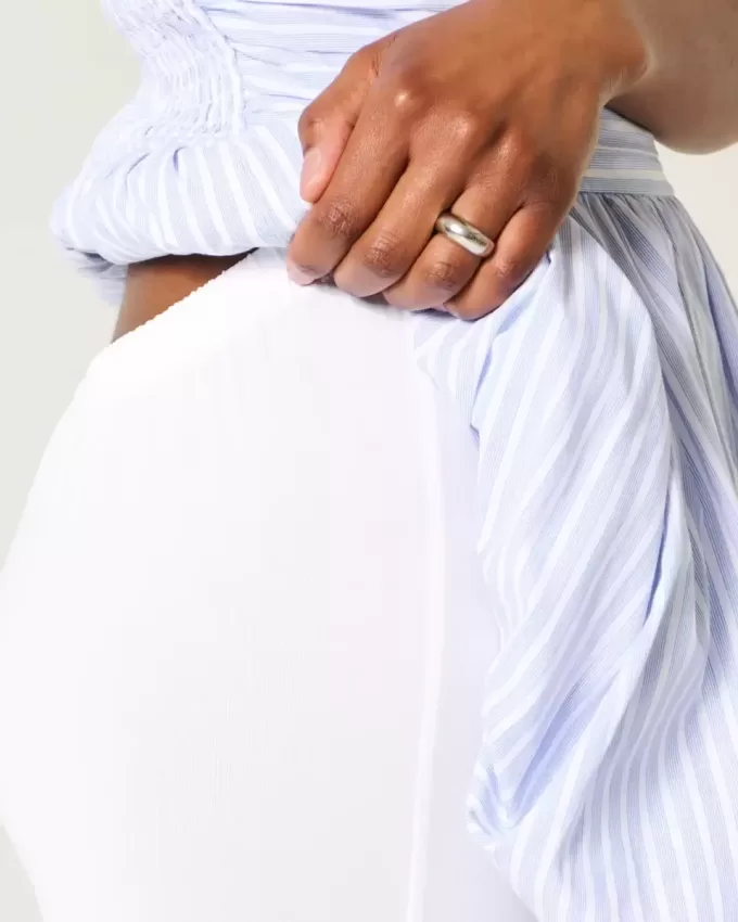 Gerüschtes Bubble-Skort-Kleid Gerüschtes Bubble-Skort-Kleid