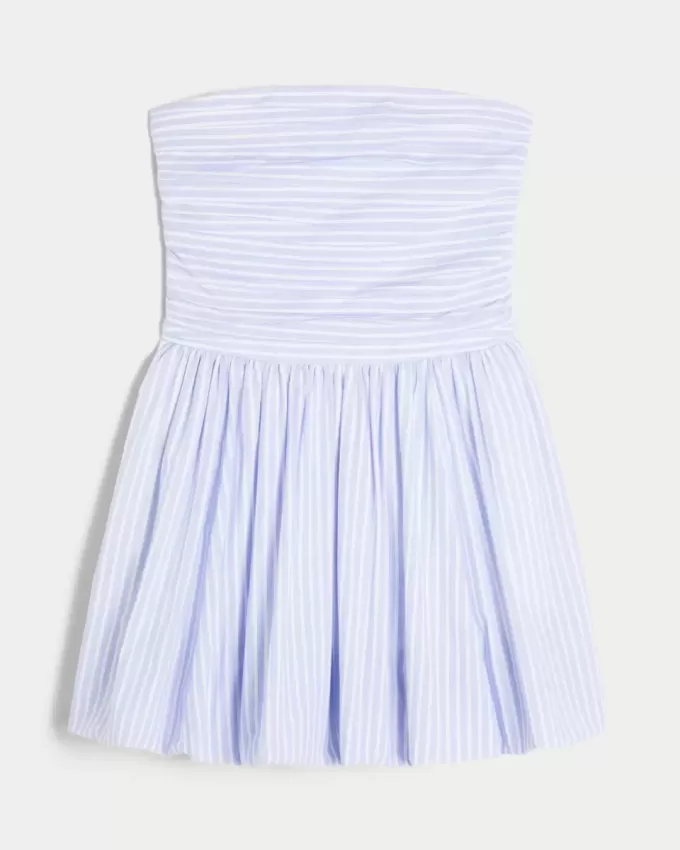 Gerüschtes Bubble-Skort-Kleid Gerüschtes Bubble-Skort-Kleid