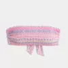 Gesmoktes Bandeau-Bikinioberteil Gesmoktes Bandeau-Bikinioberteil