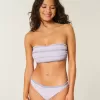 Gesmoktes Bandeau-Bikinioberteil Gesmoktes Bandeau-Bikinioberteil