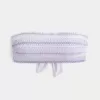 Gesmoktes Bandeau-Bikinioberteil Gesmoktes Bandeau-Bikinioberteil
