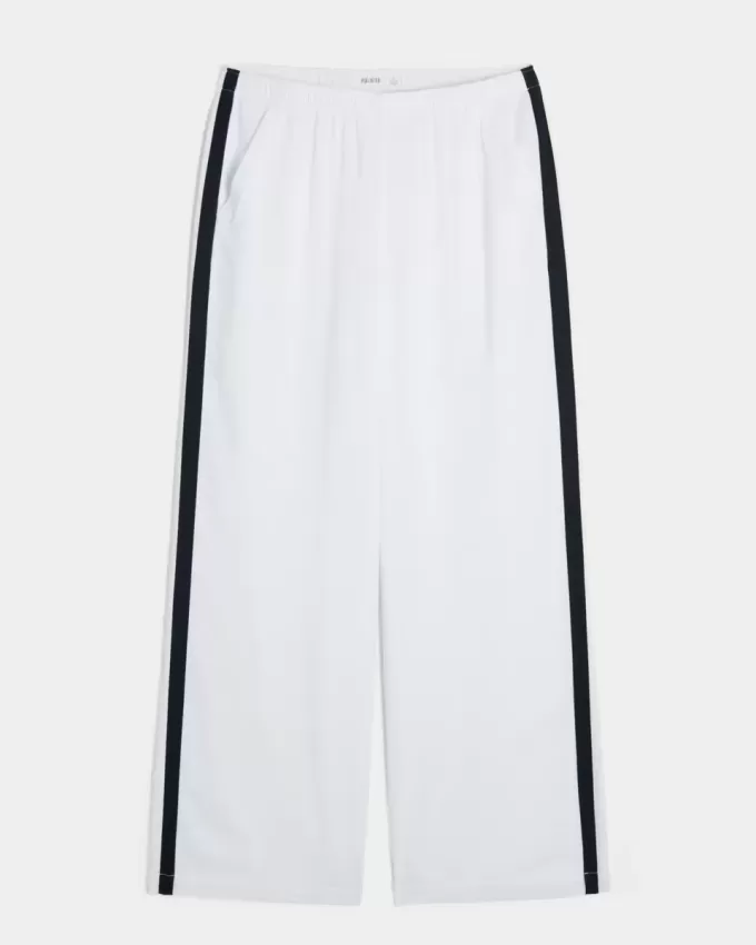 Gestreifte Baggy-Schlupfhose Gestreifte Baggy-Schlupfhose