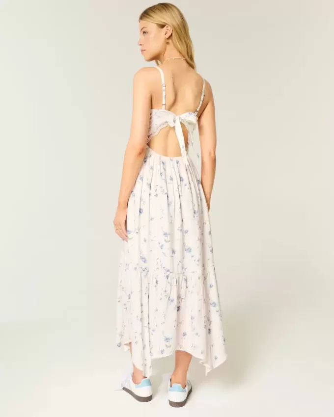 Gestuftes Maxikleid Gestuftes Maxikleid