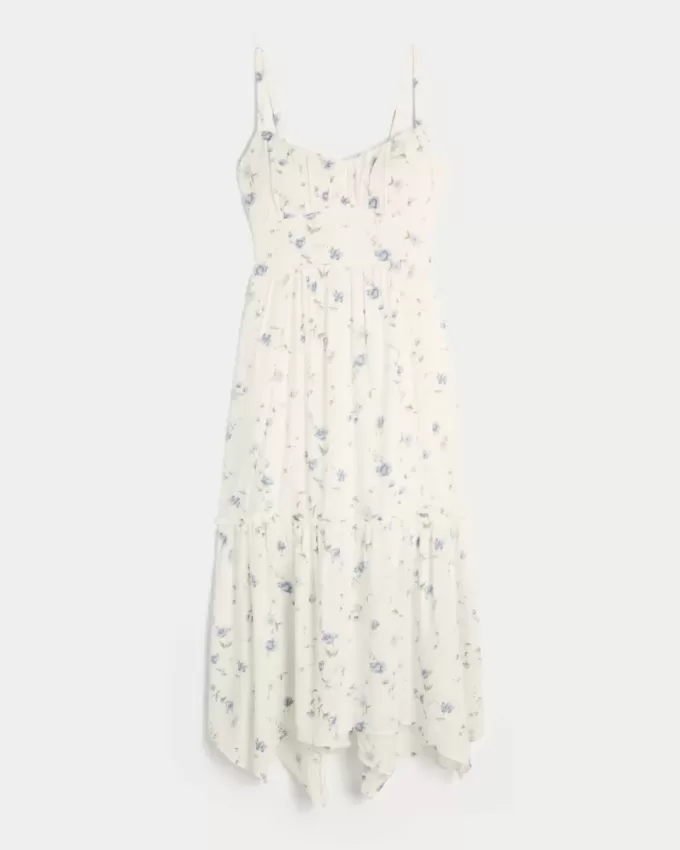 Gestuftes Maxikleid Gestuftes Maxikleid