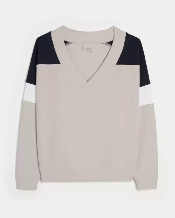 Gilly Hicks Active Cooldown Schulterfreies Top Gilly Hicks Active Cooldown Schulterfreies Top