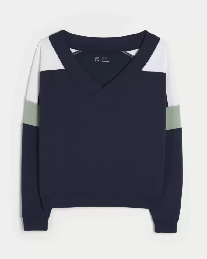 Gilly Hicks Active Cooldown Schulterfreies Top Gilly Hicks Active Cooldown Schulterfreies Top