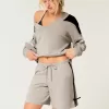Gilly Hicks Active Cooldown Shorts mit seitlicher Schleife Gilly Hicks Active Cooldown Shorts mit seitlicher Schleife