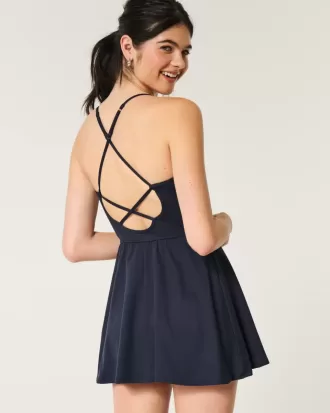 Gilly Hicks Active Kleid mit Riemchenrücken