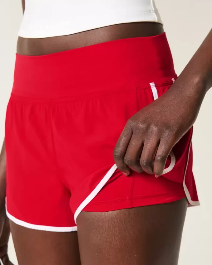 Gilly Hicks Active Laufshorts mit Zierstreifen Gilly Hicks Active Laufshorts mit Zierstreifen