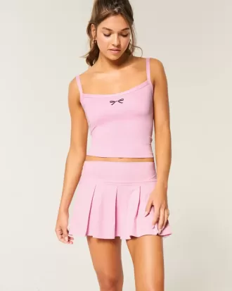 Gilly Hicks Active Plissee-Skortie mit tiefer Taille Gilly Hicks Active Plissee-Skortie mit tiefer Taille